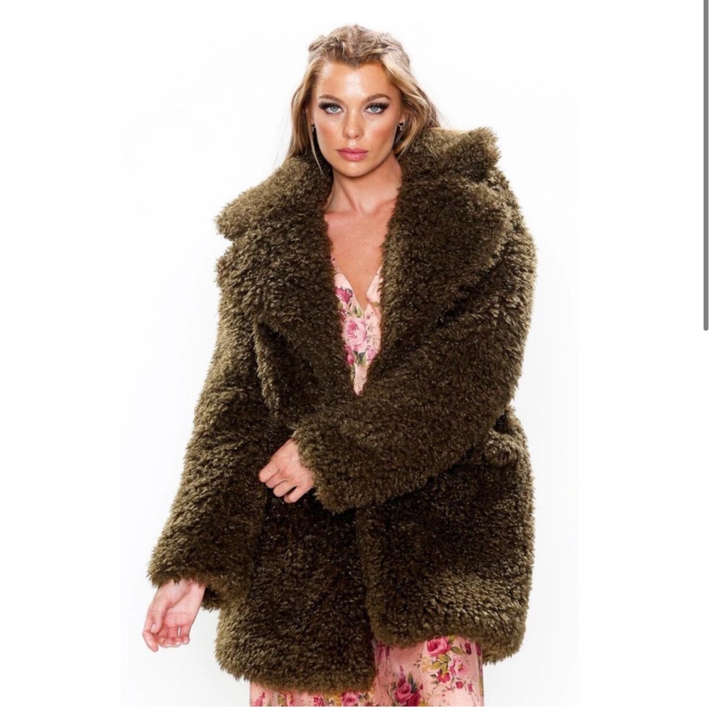 Aratta Fayre Faux Fir Coat